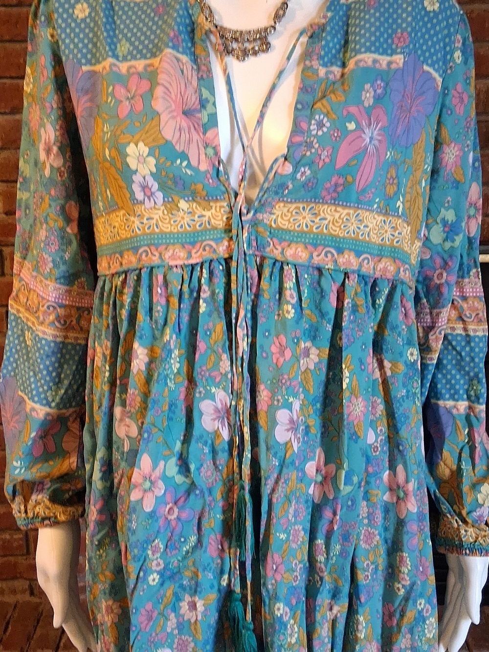 R.Vivimos Boho Maxi Dress - Picture 2 of 8